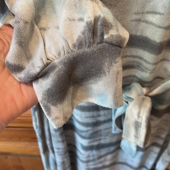 Dolan -Anthropologie Lightweight Long Sleeve Tie Dye MIDI Dress, Size Medium - Picture 5 of 8